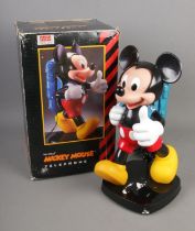 A novelty Mickey Mouse telephone in original box produced by Teleconcept.