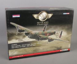 A boxed Corgi Aviation Archive 90 Years of the Royal Airforce limited edition 1:72 scale Avro