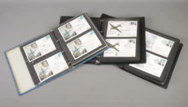 Approximately 162 RAF signed first day covers with many limited editions including Concorde flown