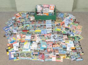 A very large collection of assorted football programmes; from 1980 onwards, including