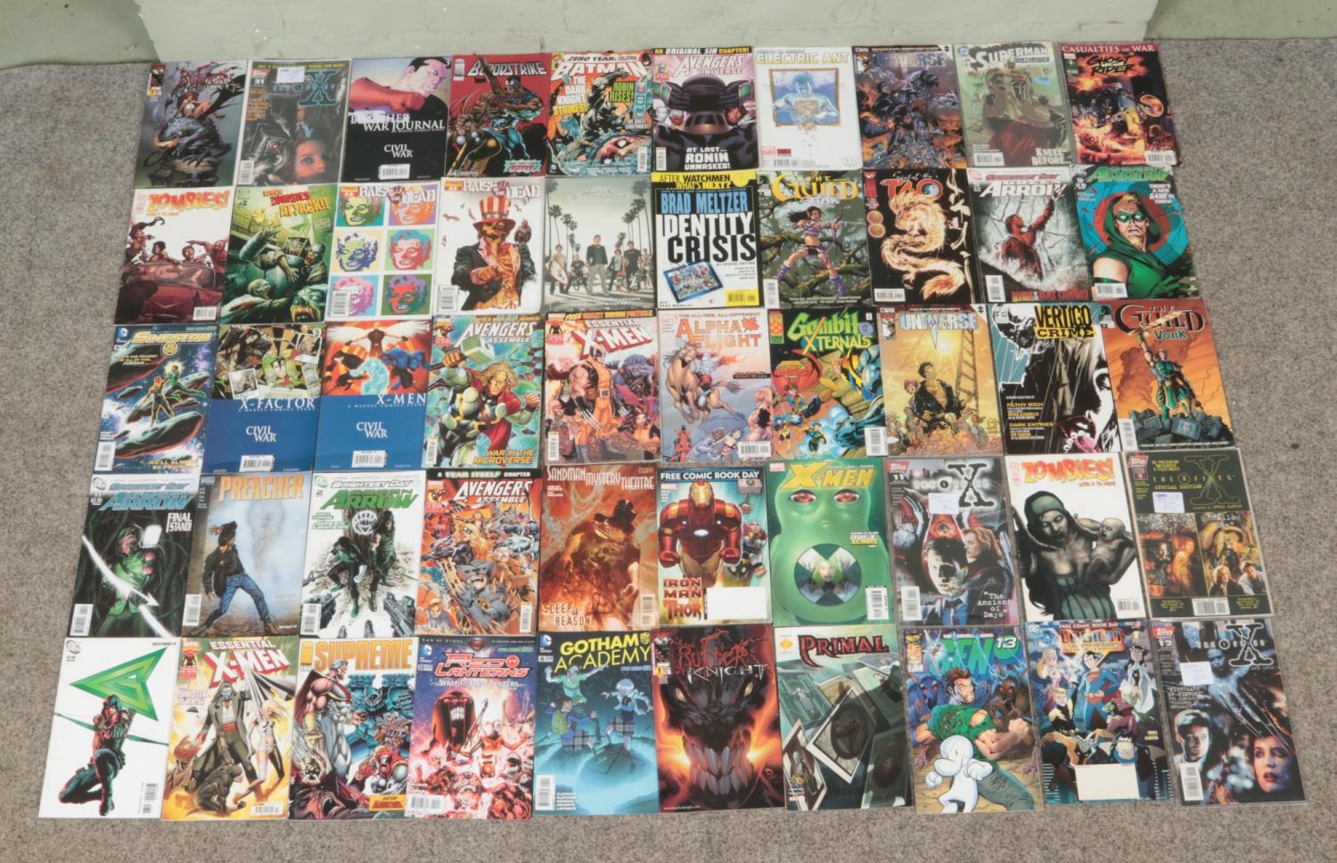 A very large collection of assorted comics, mainly late 90's and 2000's. To include Marvel and DC - Image 3 of 5