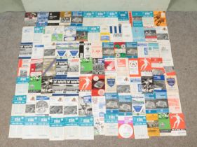 An extremely large collection of assorted 1960's football programmes, to include Manchester