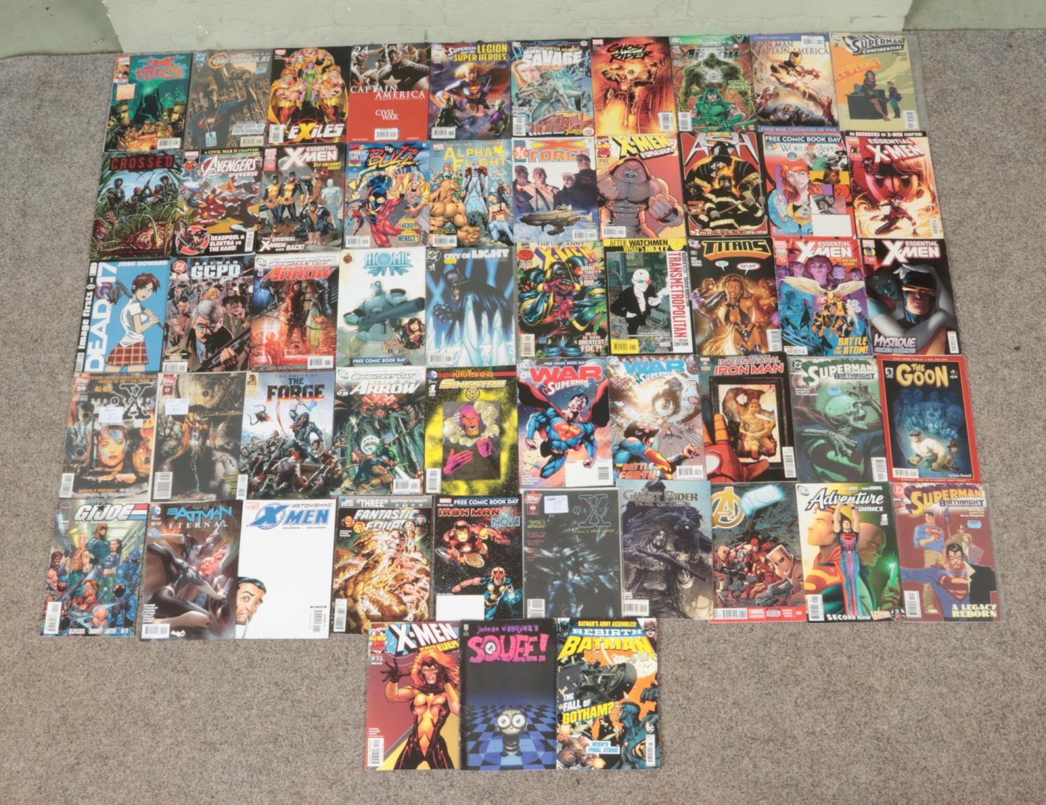 A very large collection of assorted comics, mainly late 90's and 2000's. To include Marvel and DC - Image 5 of 5