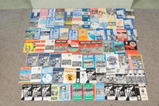 Over 270 football programmes from 1970's. To include Luton Town, Bolton Wanderers, Manchester