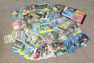 A large quantity of Sheffield Wednesday programs ranging from 70's, 80's, 90's and later, includes