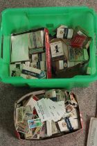 A large collection of cigarette, tea and photo cards of various subjects. To include Wills, John