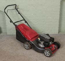 A Mountfield HP42 petrol lawn mower.