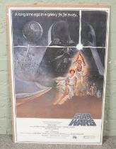 An Australian Star Wars film poster, dated 1995. (92cm x 61cm)