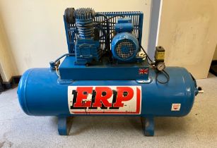 An ERP Welded Pressure Vessel compressor; Class 2 87/404. Serial No. 01667/005.