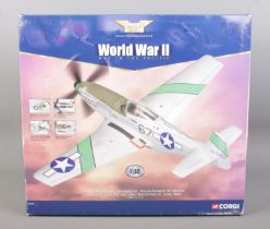 A boxed Corgi Aviation Archive WWII War in the Pacific P-51D Mustang - Stinger VII. Some wear to the