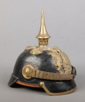 An Imperial German Wurttemberg infantry officers pickelhaube.