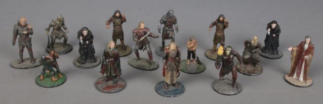 Fifteen NLP 2004-2007 Lord Of The Rings figures. Includes Berserker Uruk-Hai, Smeagol & Deagol,