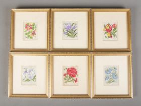 A collection of six Kensitas Silks in frames dated 1933.