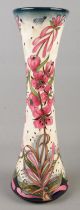 A large Moorcroft pottery vase decorated in the Rosebay Willow Herb pattern by Rachel Bishop. Date