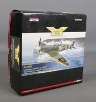 A boxed Corgi Aviation Archive limited edition 1:72 scale Supermarine Spitfire Vc model plane.