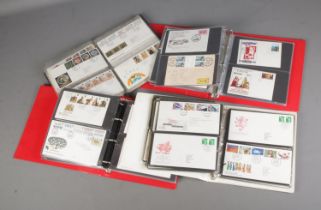 Four albums of first day covers ranging 1984 to 1994 with British and worldwide examples.