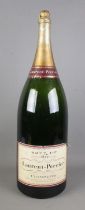 A Laurent Perrier Balthazar (12 litre) champagne display bottle (Empty)
