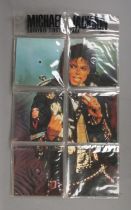 Michael Jackson picture disc Souvenir Singles Pack released in 1988.