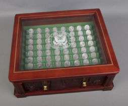 Never Circulated US State Quarters collection in presentation presentation box. Includes some