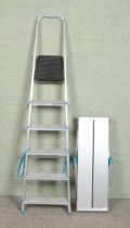 A MacAllister aluminium ladder and platform.