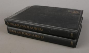 Two folders of RAF first flown covers to include several signed and multi-signed examples. Approx.