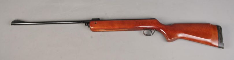 A BSA Meteor .22cal break barrel air rifle. Serial No. TE33280. CANNOT POST. Crack to top attachment