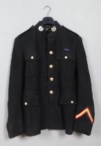 A Royal Marines naval jacket No.1, label for Edgard & Sons. Size 38.