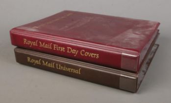 Two albums of RAF first flown covers to include several signed and multi-signed examples. Approx.