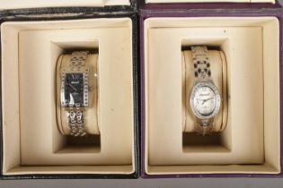 Two boxed Ingersoll ladies wristwatches to include limited edition diamond (49/125) and gems