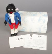 A boxed Steiff Limited Edition Golly (036033) with white ear tag, chest tag and certificate of