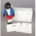 A boxed Steiff Limited Edition Golly (036033) with white ear tag, chest tag and certificate of