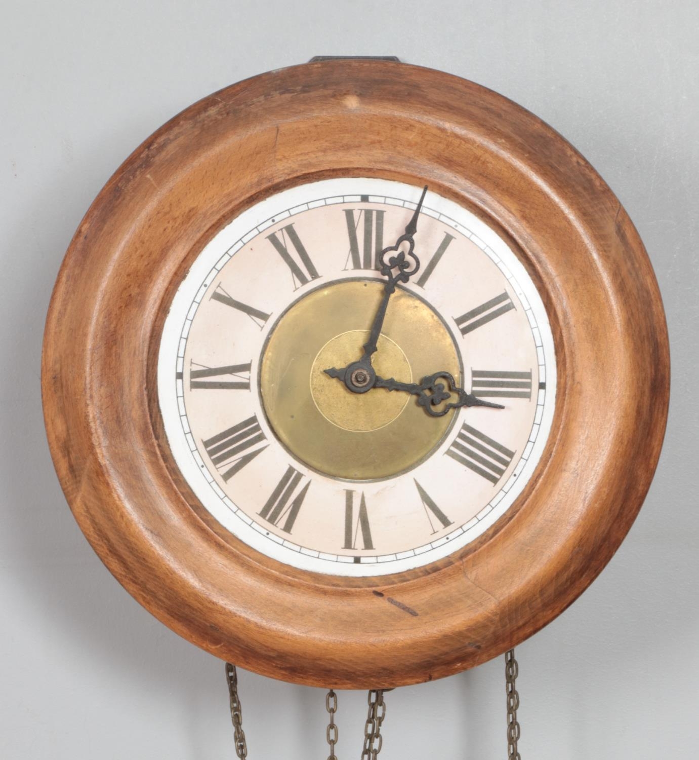 T. Lovejoy of Wimbledon postman's alarm clock featuring enamel dial with roman numeral marker, - Image 2 of 2