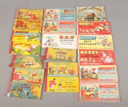 A collection of vintage strip books to include Enid Blyton, Noddy, Neville Main, etc. Published by