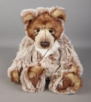 A Charlie Bears jointed teddy bears titled Diesel designed by Isabelle Lee. (CB093854B)