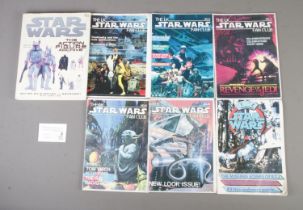 A collection of The UK Star Wars Fan Club including issues 4,5,6,7,8 & 9. Issue four including an