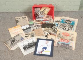 A collection of vintage ephemera, mostly relating to Preston, Lancashire and Wales. To include