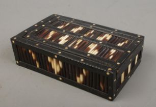 A small Porcupine Quill box.