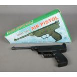 An SMK Westlake model XHS3 .22 air pistol, with original box.