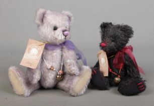 Two Limited Edition Charlie Bears jointed teddy bears, from the Minimo collection. Hopscotch (36/