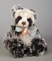 A Charlie Bears jointed teddy bear, Taylor the Panda. Exclusively designed by Isabella Lee. With