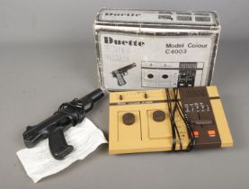 A boxed 1970's Duette Video model colour C-4003.