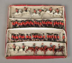 A boxed set of W Britain (Britains) lead soldiers; 'Types of the British Army', No. 85. Featuring