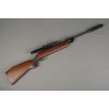 West Lake break barrel lever action .22 air rifle with scope. CANNOT POST