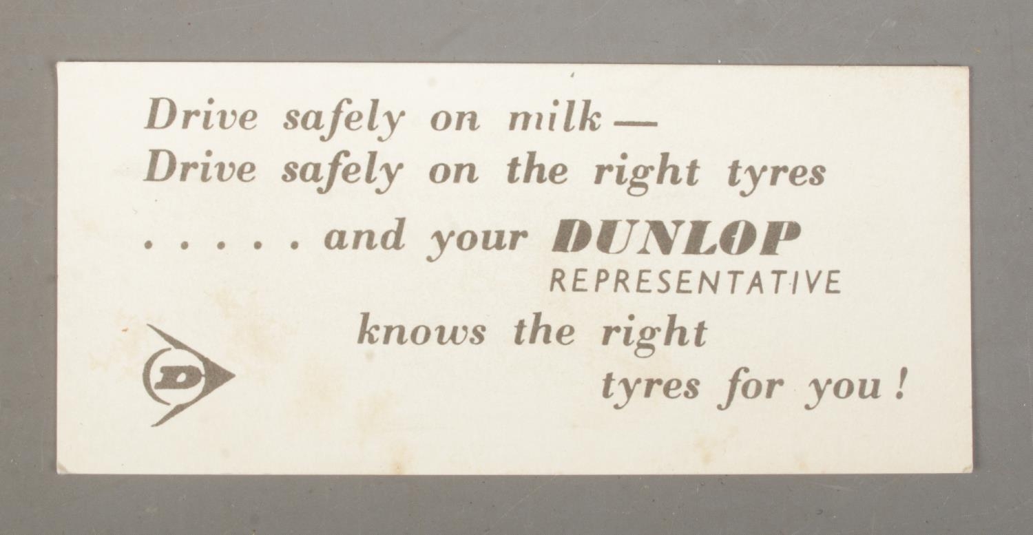 A Corgi Dunlop /Milk Marketing Board promotional Karrier Bantam featuring the slogan 'Drive Safely - Image 3 of 3