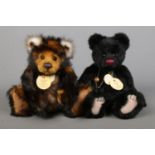 Two Charlie Bears jointed teddy bears. Tom (CB104739), and Bentley (CB104632). Both designed by