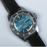 A gents stainless steel Marine Star automatic wristwatch. Having baton markers, centre seconds and