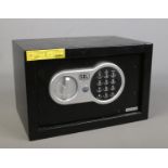 A Smith & Locke electronic safe. Working.