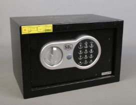 A Smith & Locke electronic safe. Working.
