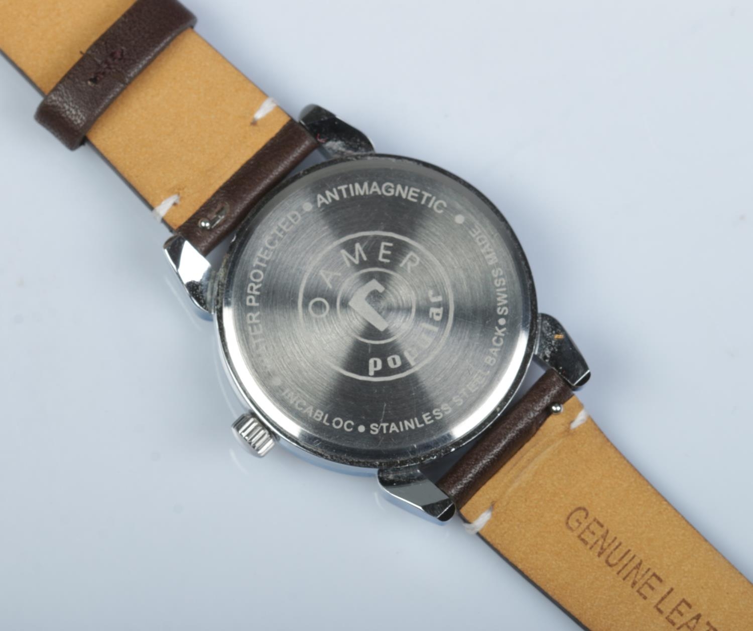 A gents stainless steel Roamer manual wristwatch. With box and papers. - Image 3 of 3