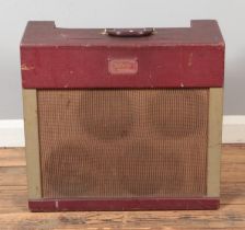 A Selmer Truvoice TV20 A rare 1950's combo valve amp.